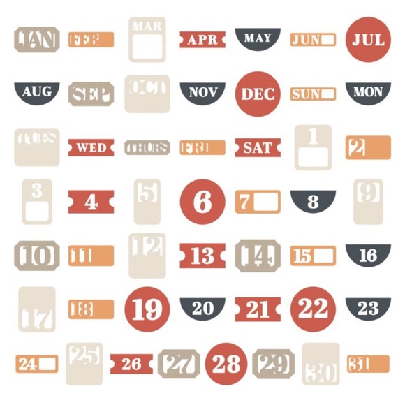 CRICUT: Days and Dates - Picture 6 of 10